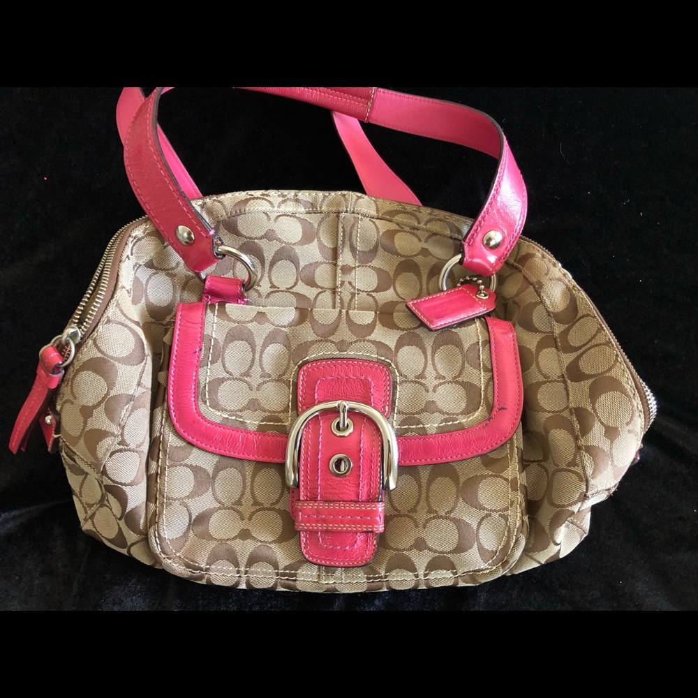 Coach hand bag